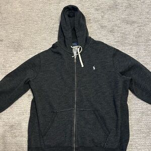 Polo by Ralph Lauren Black Zip Up Sweater